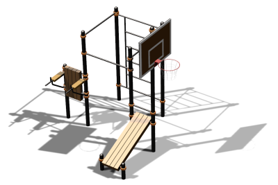 Спортивный комплекс воркаут ВС-155 в Махачкале