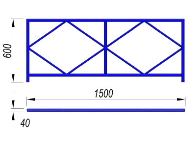 Ограждение площадки МАФ 5001 в Махачкале