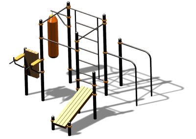 Спортивный комплекс воркаут ВС-93 в Махачкале