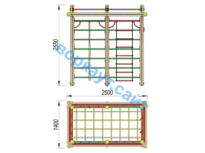 Детский спортивный комплекс ДСК 3108 в Махачкале