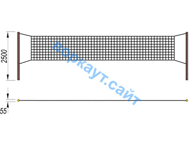 Волейбольные стойки СИО 3515 в Махачкале