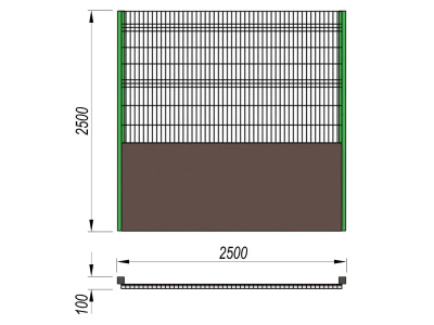 Ограждение хоккейной коробки МАФ 5202 в Махачкале