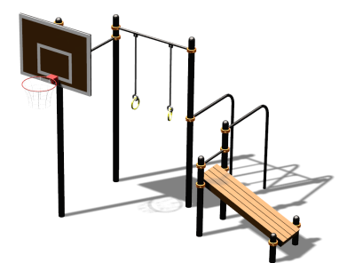 Спортивный комплекс воркаут ВС-143 в Махачкале