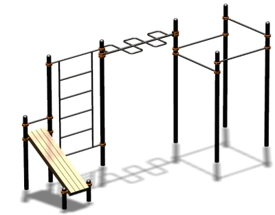 Спортивный комплекс воркаут ВС-74 в Махачкале
