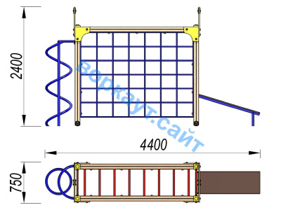 Детский спортивный комплекс Юниор ДСК 3105 в Махачкале