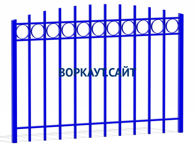 Ограждение спортивной площадки МАФ 5005 в Махачкале