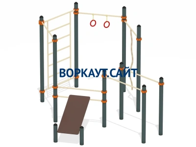 Спортивный комплекс воркаут ВС-49 в Махачкале
