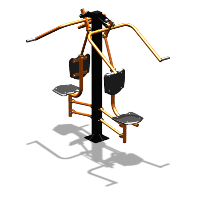 Уличный тренажер  "Верхняя тяга двойная"  УТ207 в Махачкале